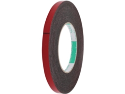 Fita Adesiva Dupla Face de Espuma Antichoque para Vedação de Portas, 10x1mm, 5m de Comprimento CHABERLU