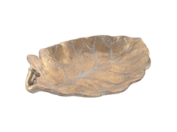 Centro De Mesa Home Esprit Dourado Resina 33 X 26 X 6 Cm