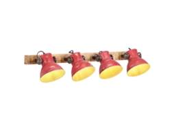 Wall Lamp, Wall Lamps Vidaxl Vermelho Ferro (n/a)