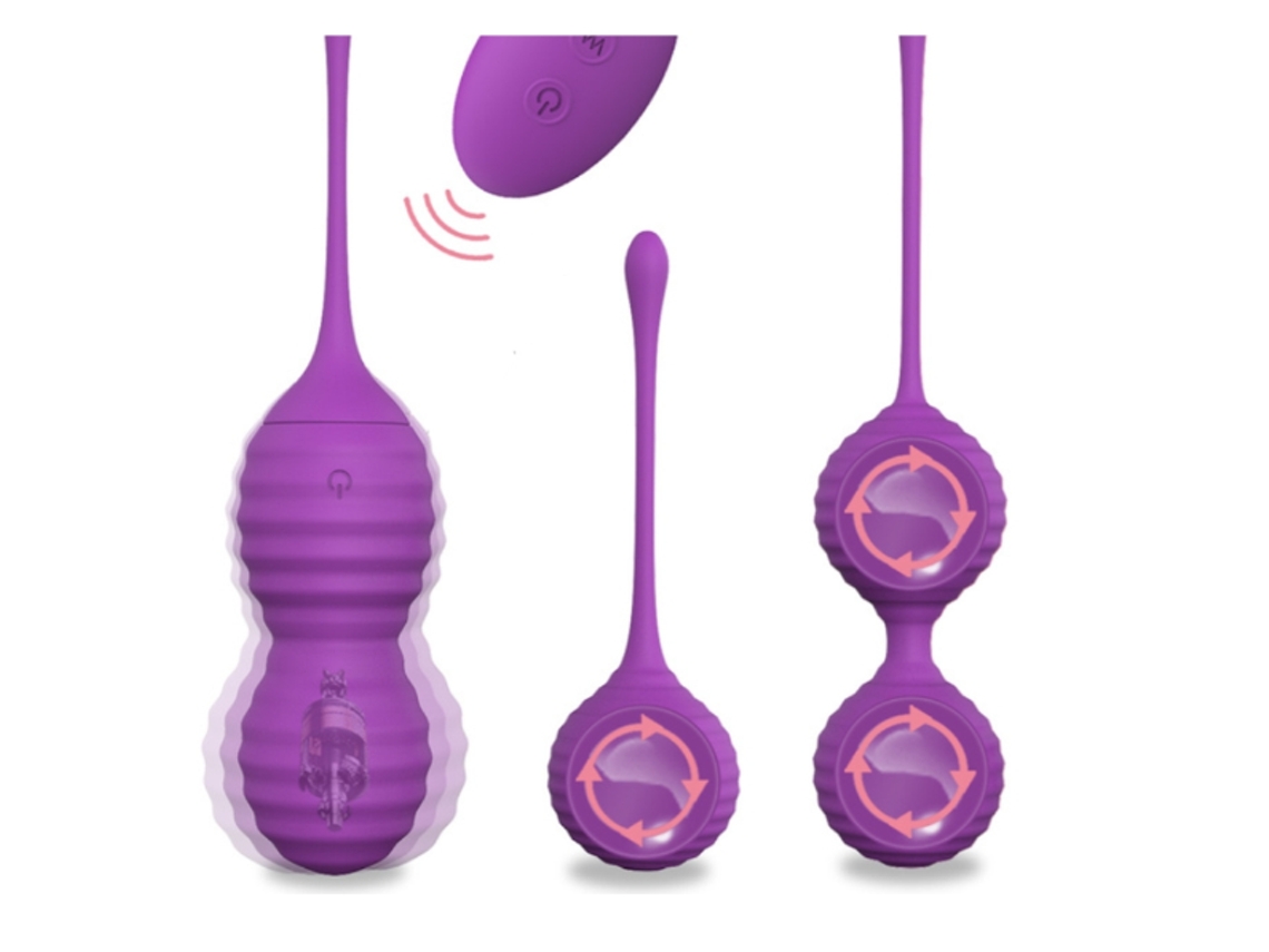 Vibrador Bestvite Controlo Remoto (roxa)