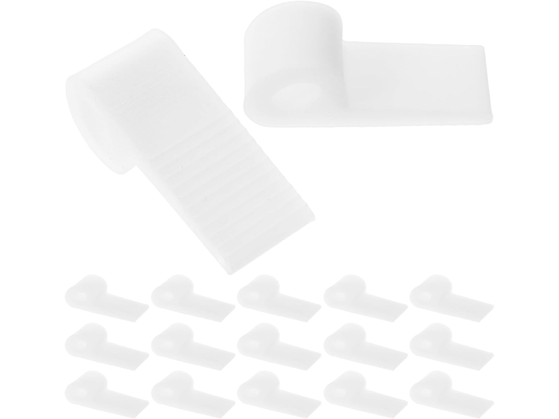 50 Presilhas De Plástico Branco Para Reparo De Sofás, Sofás Modulares E Outros.