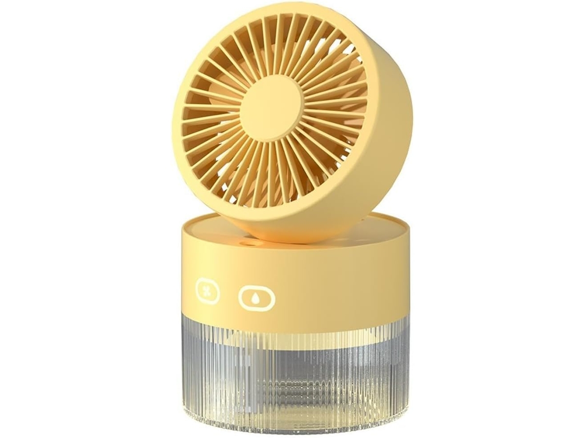 Ventilador De Pulverização Humidificador, Ventilador De Ar Condicionado Com Luz Noturna
