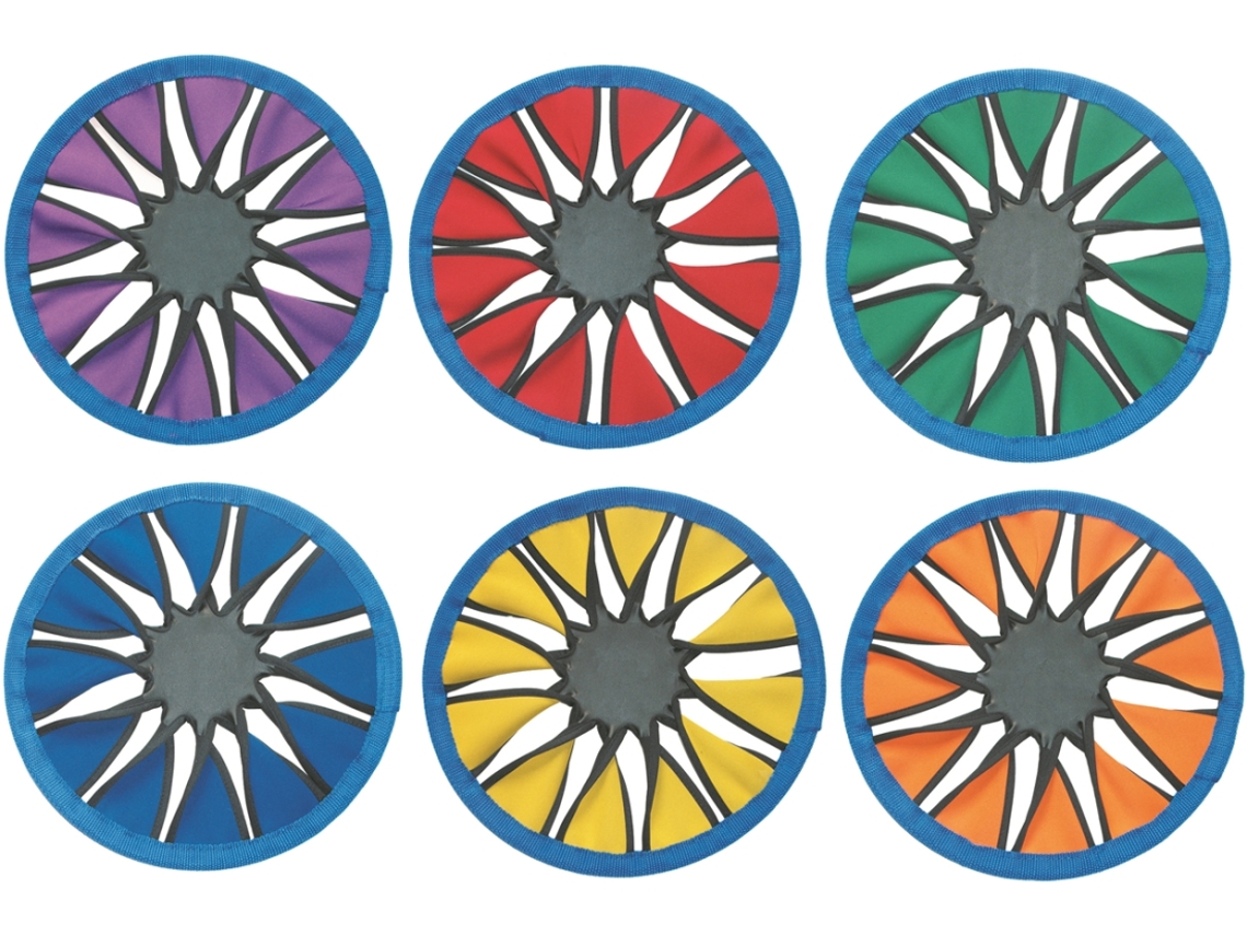 Conjunto De Frisbees Spordas Coloridos Discos Voadores Duráveis