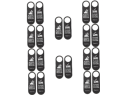 Conjunto de 20 Pôsteres Decorativos para Portas de Hotel, Ideais para Reuniões Online. SFUSHOS