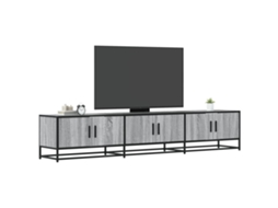 Vidaxl Móvel De Tv 210x35x41 Cm Derivados De Madeira Cinzento Sonoma