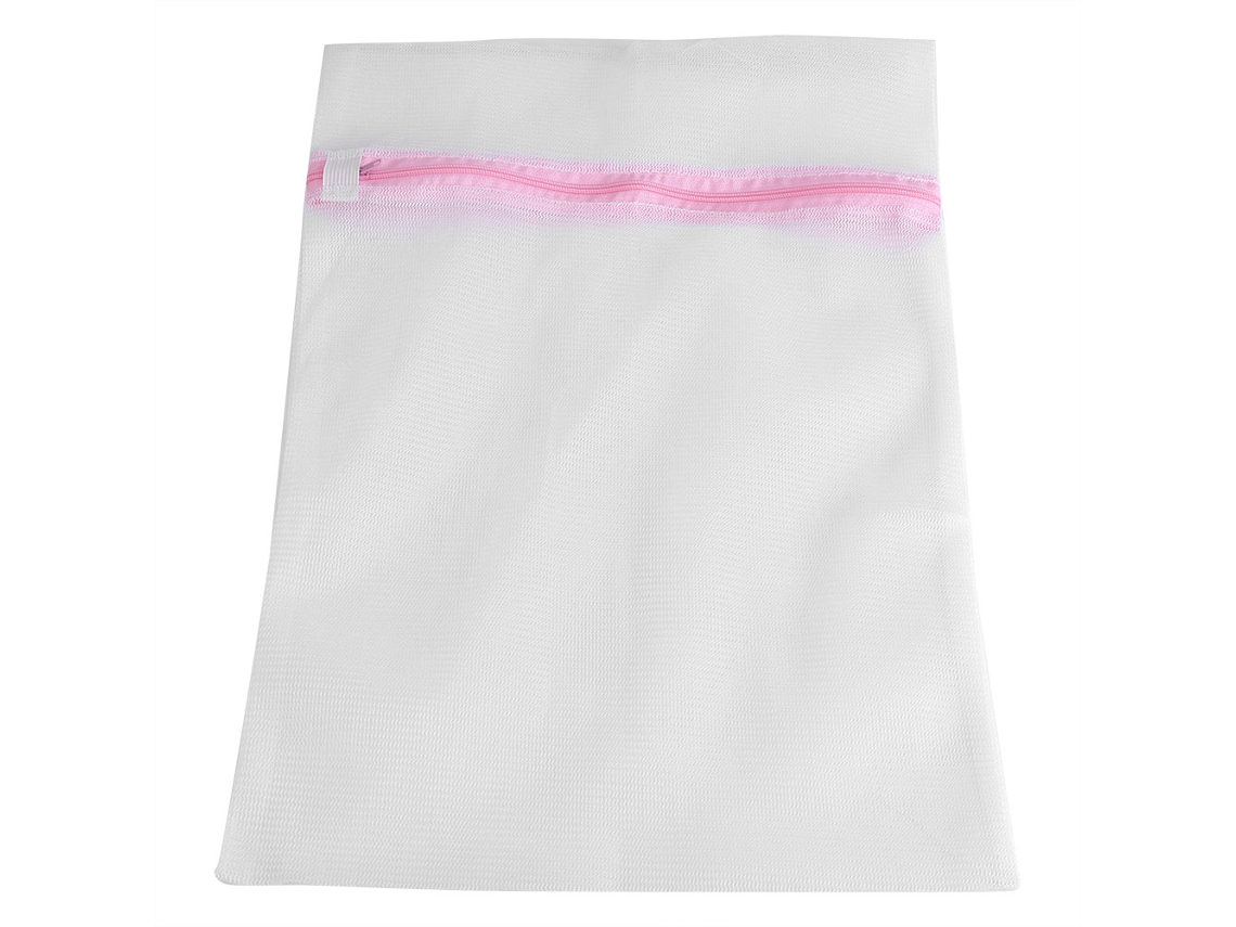 Sacola de Lavagem para Lingerie Malha Zíper Poliéster 40*50cm para Sutiãs Roupas Delicadas | S/MARCA