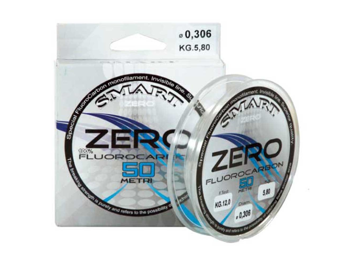 Monofilamento Zero Fluorocarbon 50 M Transparente 0.227 Mmmaver
