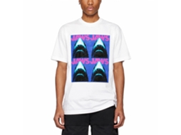 Rockinstone Jaws Movie Jaws4 White Adult T-shirt Size:m