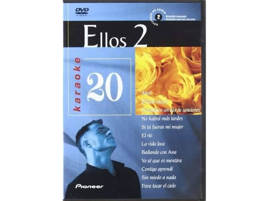 DVD Karaoke 20 Ellos 2 (Edição em Espanhol)