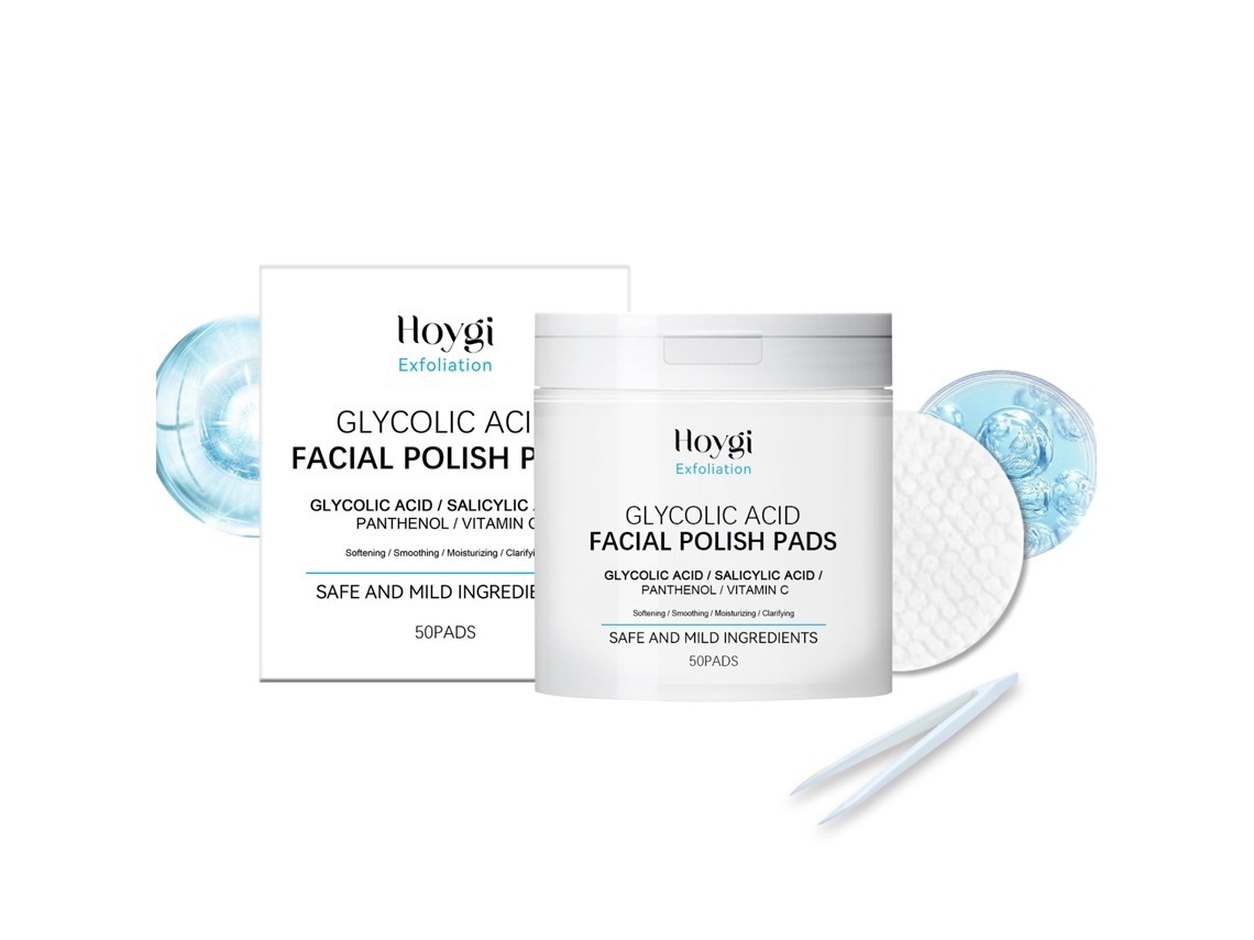 Discos Exfoliantes Algodão com Glicólico