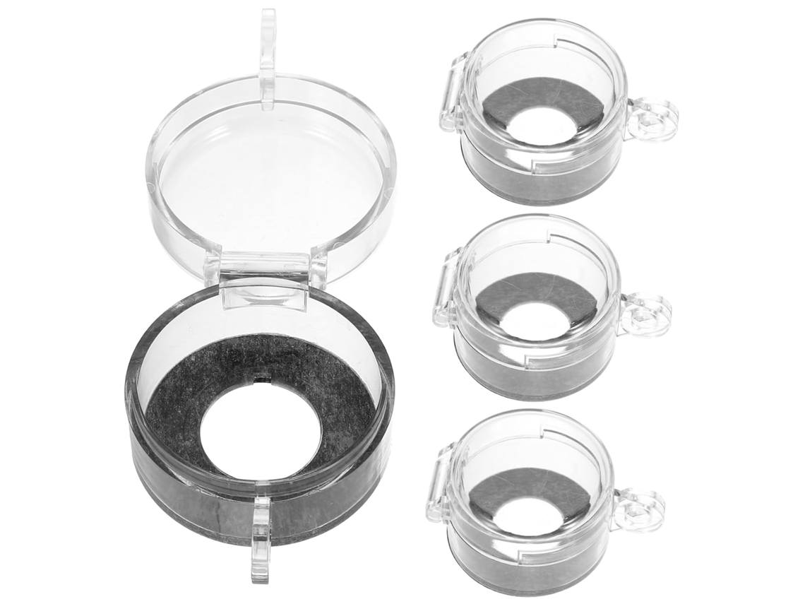 Conjunto De 4 Botões Parada Emergência 22 Mm - Acessórios Para Segurança.