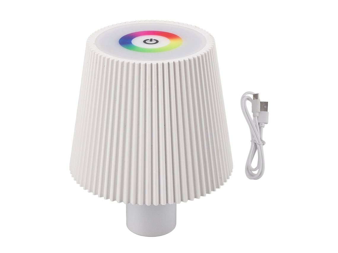 Lâmpada de Garrafa Led Sem Fio Usb Recarregável Ip54 Controle por Toque Cor Ajustável 4000mah | S/MARCA