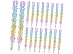 Conjunto de 20 Lápis Empilháveis Divertidos para Crianças, Fofos, Material Escolar Festas Infantis, Brinquedos