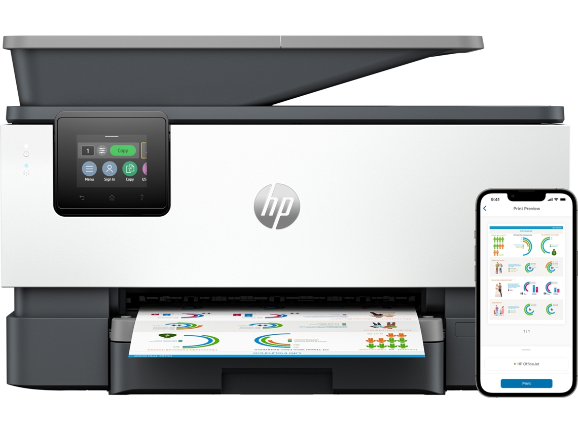 HP Multifunções OfficeJet Pro 9120b