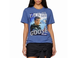 Rockinstone Top Gun Movie Talk To Me Heather Royal Adult T-shirt Size:xxl