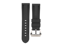Pulseira de silicone ajustável de 24 mm para relógios Panerai