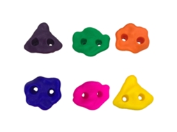 Kit 10 Rochas de Escalada Infantil Multicoloridas