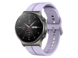 Pulseira De Silicone Em Formato De Laço De 22 Mm Para Huawei Gt2 Pro