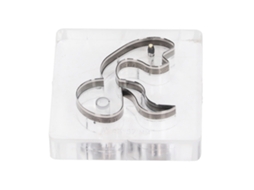 Matriz de Corte em Formato de Cobra 63x57mm Aço Ligado Alta Dureza