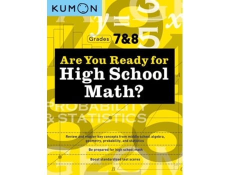 Livro Kumon Are You Ready for High School Math? de Kumon Publishing e Jason Wang (Inglês)