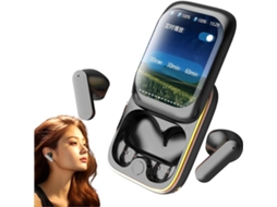 Fones De Ouvido Com Tela Sensível Ao Toque, Controle Deslizante E Cancelamento De Ruído