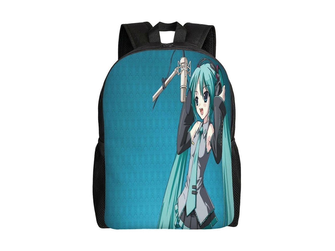 Mochila De Estudante Hatsune Miku R317, Durável E Leve, À Prova Dágua E Com Alça De Ombro Respirável. Loja Olysi
