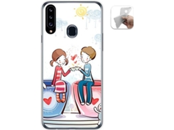 Capa Samsung Galaxy A20s TUMUNDOSMARTPHONE Café Multicor