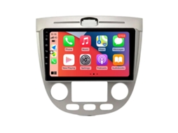 Auto Rádio Carro Bluetooth Autoradio 8GB RAM 128G ROM CarPlay Navegação GPS RoverOne para Chevrolet Lacetti J200 Buick Excelle Hrv 2004-2013