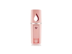 Extensões de Cílios de Atomização Facial Nano Portátil Mister Mini Steamer com Tanque de Água Visual de 20Ml Rosa YIZHOOD