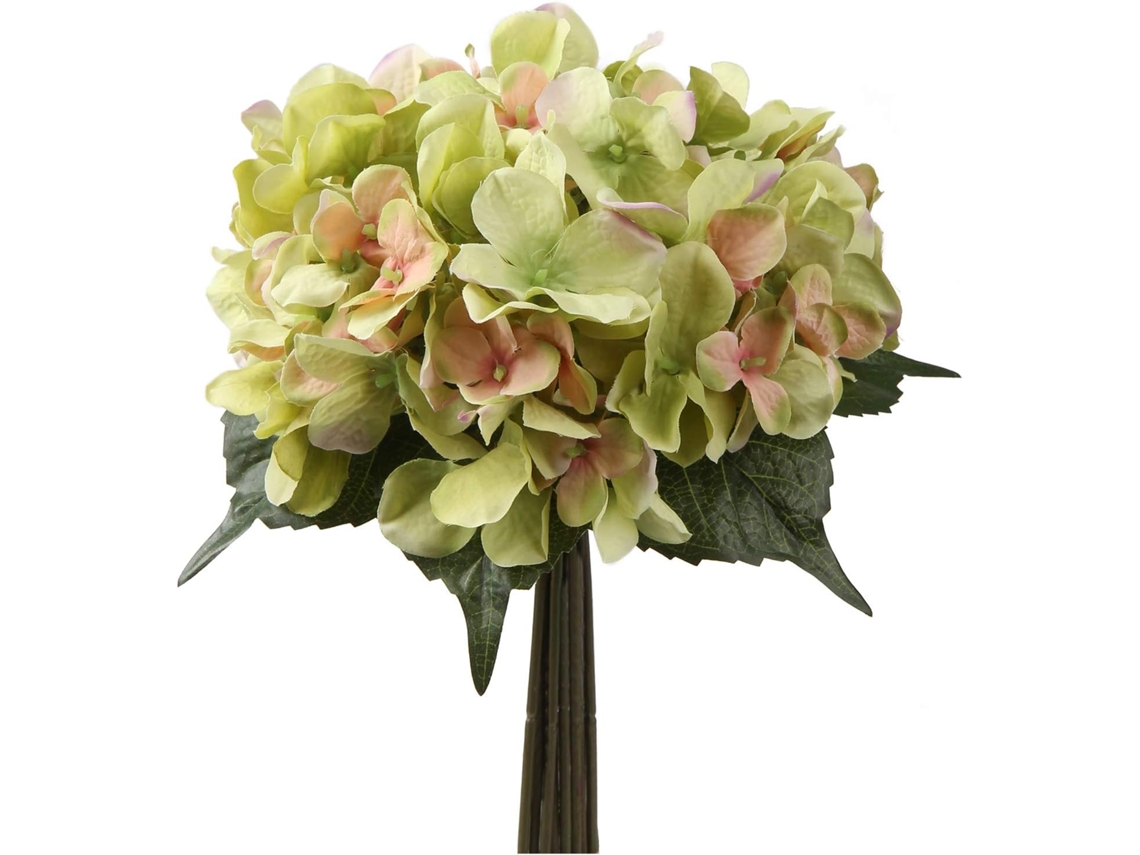Flor Artificial de Hortênsia Champanhe AQUAFORGE