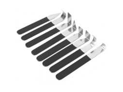 Conjunto de 8 Peças de Ferramentas para Escultura em Argila com Ponta de Metal Fy AQUAFORGE