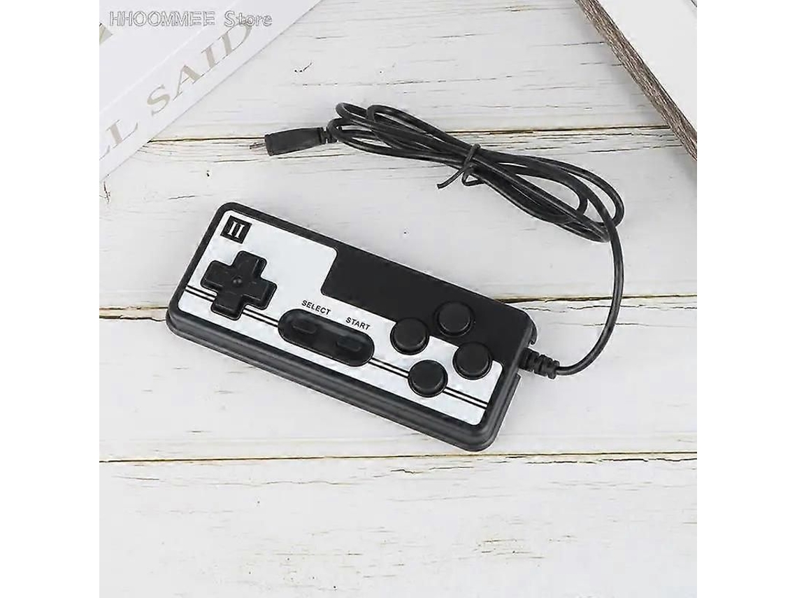 1 Controle para Console de Jogos Clássico Retrô, Versão Home Fc, Duplo Portátil GOKOCO
