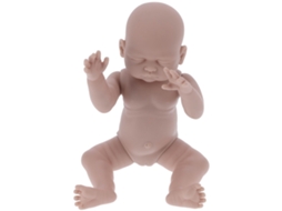 Primerox kits de Boneca Reborn 48cm Vinil Não Pintado Peças em Branco Moldes Diy