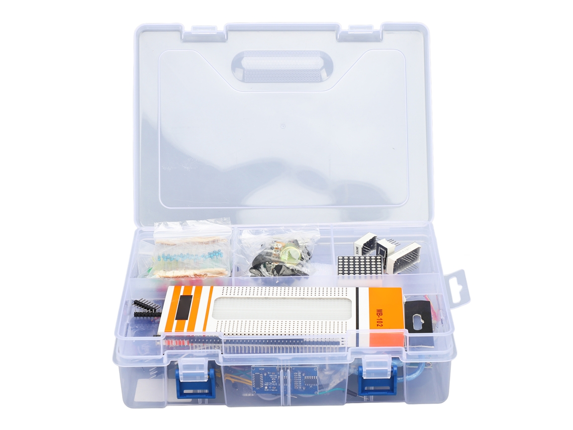Kit Inicial Eletrônico Motor de Passo 5v com Placa de Controle LCD e Sensores S/MARCA