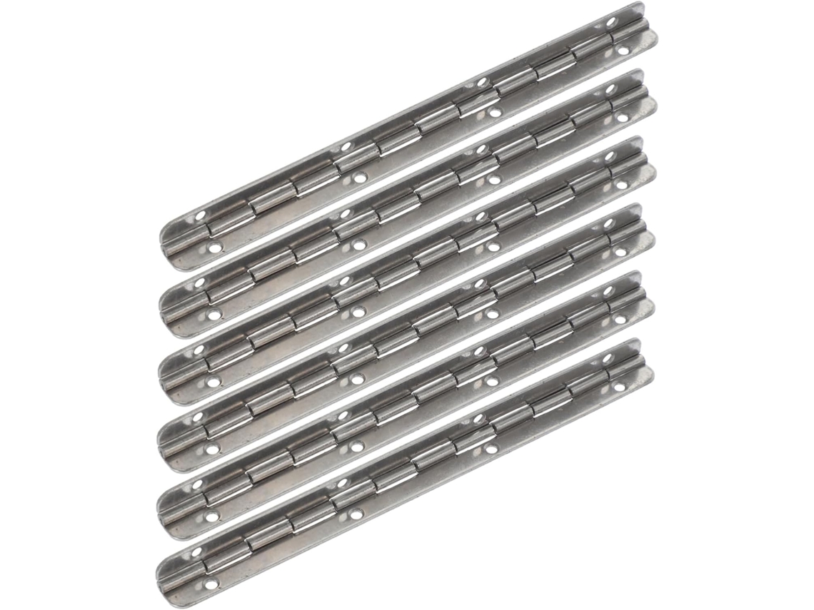 Conjunto De 6 Tipo Piano Para Caixas Joias, Longas Aço 150 * 17 Mm,
