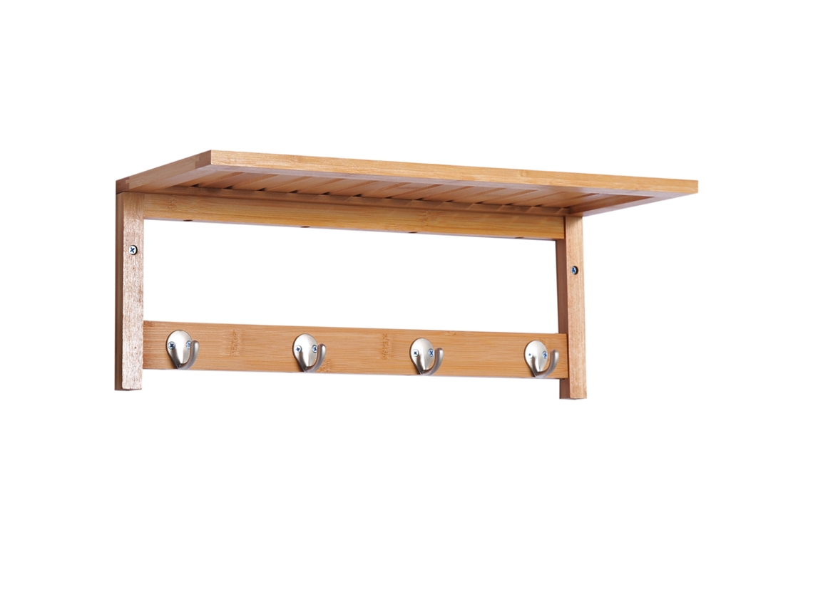 Cabide em Bambu NOVAVEST, 50x16x17,5cm