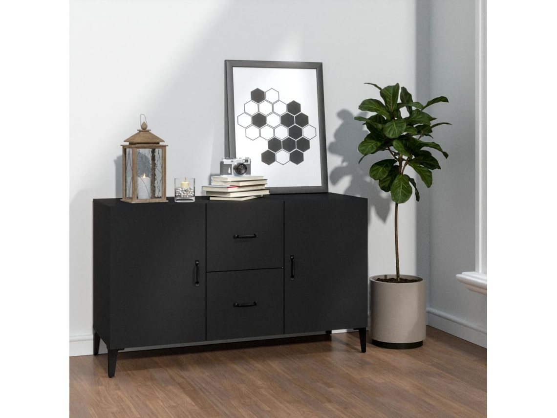 Aparador 100x36x60 cm Derivados de Madera Negra
