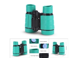 Binóculos De Aumento 4x30 Para Crianças, Observação De Pássaros Ao Ar Livre, Telescópio De Brinquedo, Verde Aquaforge
