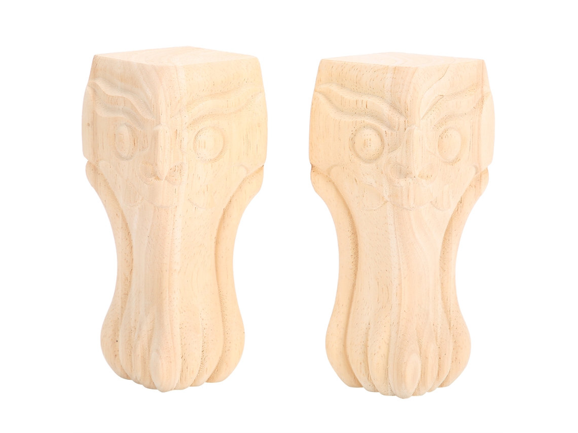 2pés de Mesa Madeira Estilizados para Móveis Casa