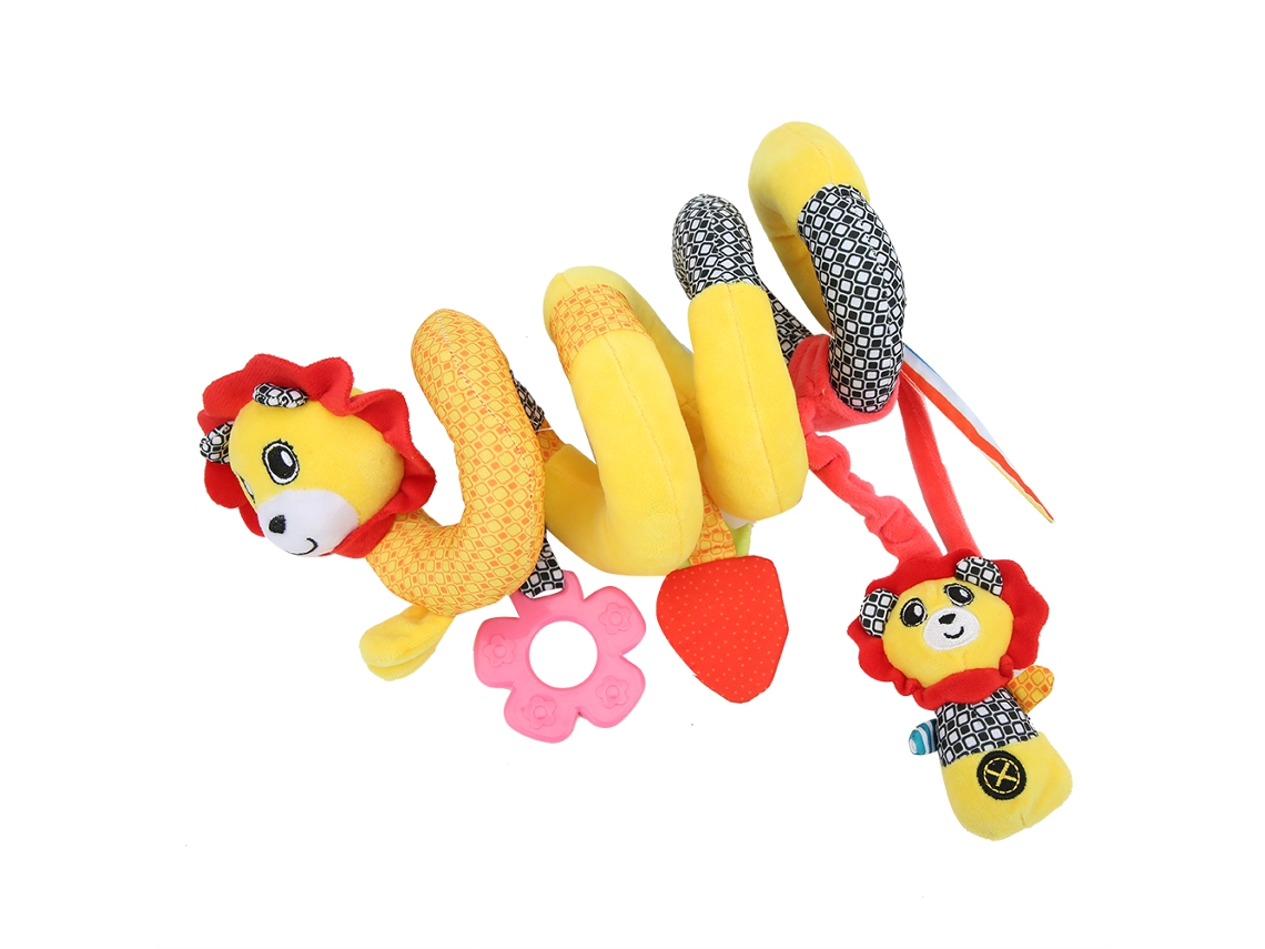Brinquedo De Cascavel Para Bebê, Pingente De Berço Com Sons, Brinquedo Suave Educativo E Calmante Para Recém-nascidos