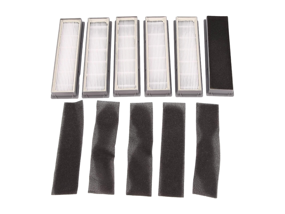 Acessórios de Aspirador Conjunto de 6 peças de esponja de filtro para Ecovacs Deebot Ozmo 920 950 peças de