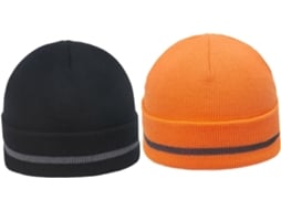 De 2 Gorros De Tricô Quentinhos Para Homens E Mulheres, Versáteis Para Ciclismo, Atividades Ao Ar Livre E Inverno.