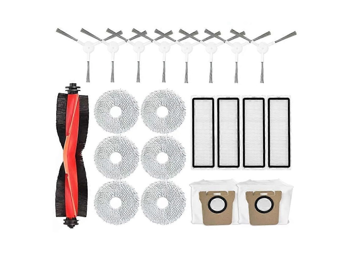 Para Aspirador Robô X20+, Peças De Reposição: Escova Lateral, Rolo E Filtro Hepa._ozo
