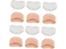 Conjunto De 12 Protetores Pés Antidesgaste, Confortáveis E Duráveis, Com Orifício Duplo Na Parte Frontal, Ideais Para