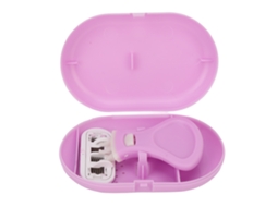2026 aparador para Mulheres com 6 Camadas de Lâminas Manual para Remover Cabelo Corporal Axilas Pernas Barba Cor Roxa
