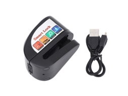 Candado De Disco Moto Antirrobo Alarma Bluetooth Impermeável Alto Decibel