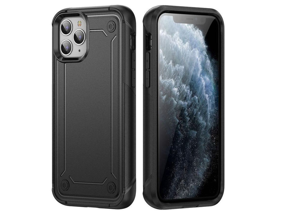 Funda Antichoque Para Iphone 11 Pro Max Preta Com Proteção Total Do Corpo E Design Antiderrapante Iphone 11 Pro Max Negro