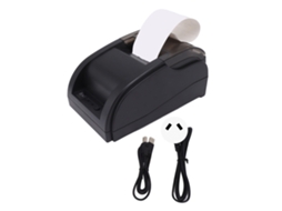 Impressora Térmica de Recibos Bluetooth Portátil 48mm Usb 110 240v Plug Au com Proteção Tripla | S/MARCA