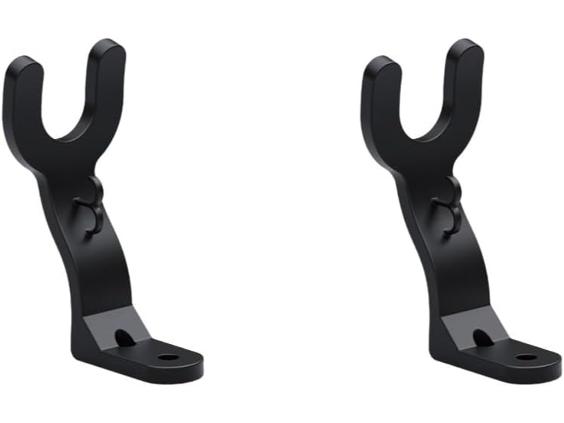 Suporte De Parede Para Capacete Motocicleta Com Ganchos, Suporte De Armazenamento Parede 2 Unidades