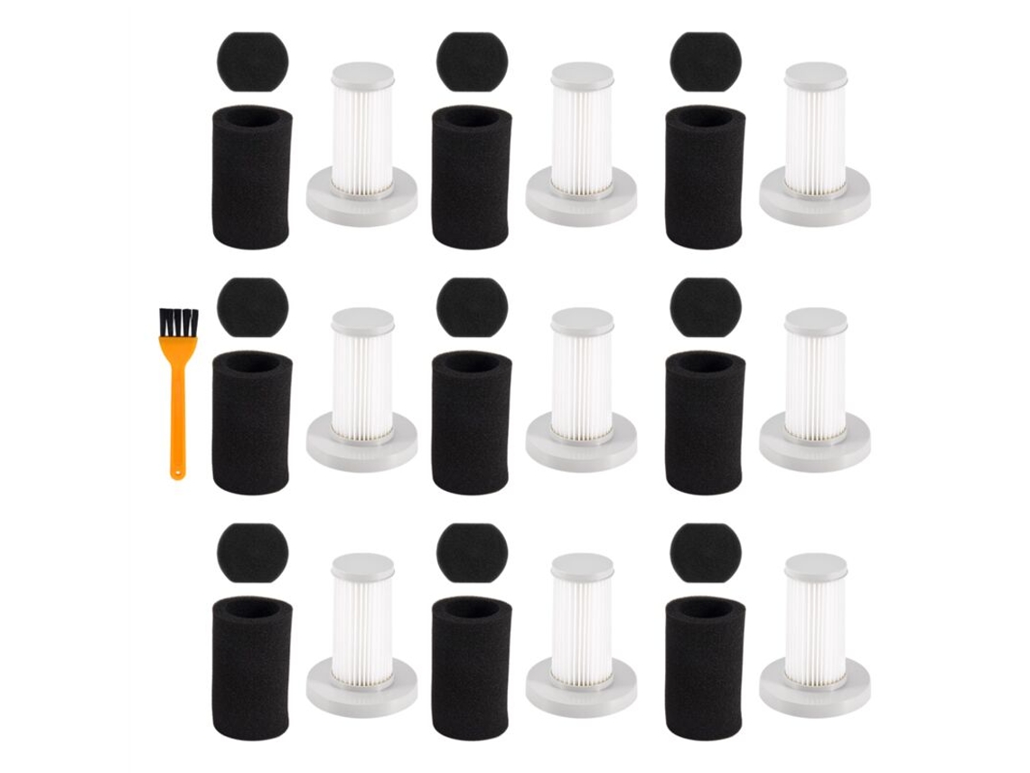 Escova de Limpeza Lavável para Filtro Hepa Aspirador de Pó Deerma Dx700 Dx700s, Acessórios de Filtragem e Peças Reposição BRILVIBERA